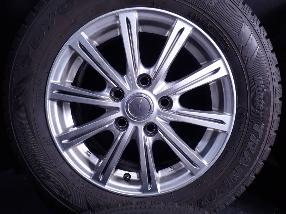 バリ山★ 195/65R15 TOYO TRANPATH TX ４本セット　スタッドレス ノア，ヴォクシー，エスクァイア，ステップワゴン他！