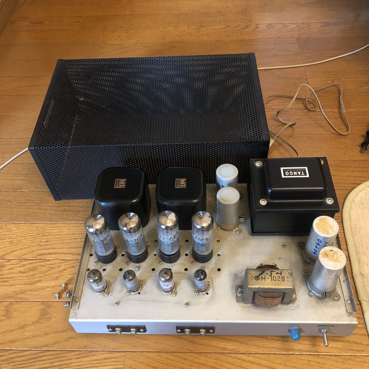 最新作 部品取り 自作真空管パワーアンプ LUXトランス使用 TANGO national 6CA7 4本 動作未確認 LUXMAN(パーツ、部品)｜売買されたオークション情報、yahooの商品情報をアーカイブ公開 - オークファン パーツ、部品