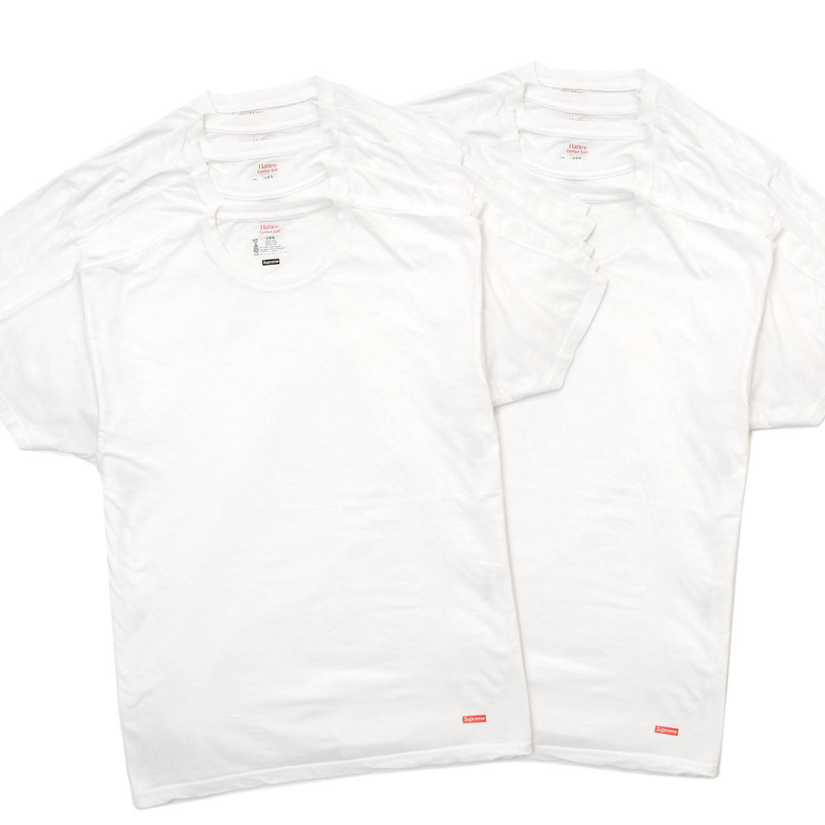 Tagless Hanes Supreme Tees Pack) (3 (2 x Supreme®⁄Hanes® Olive 
