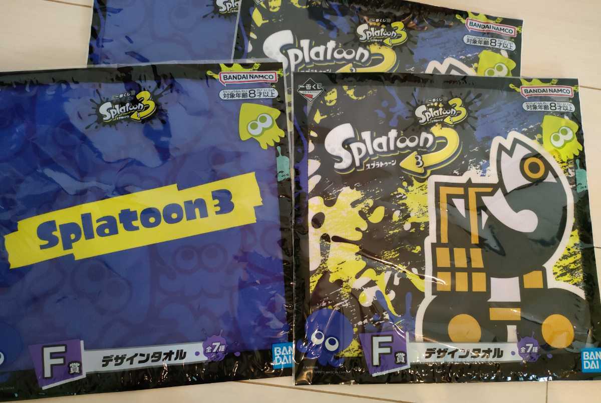 □人気□スプラトゥーン3□一番くじ□E賞 F賞 G賞 □新品未使用