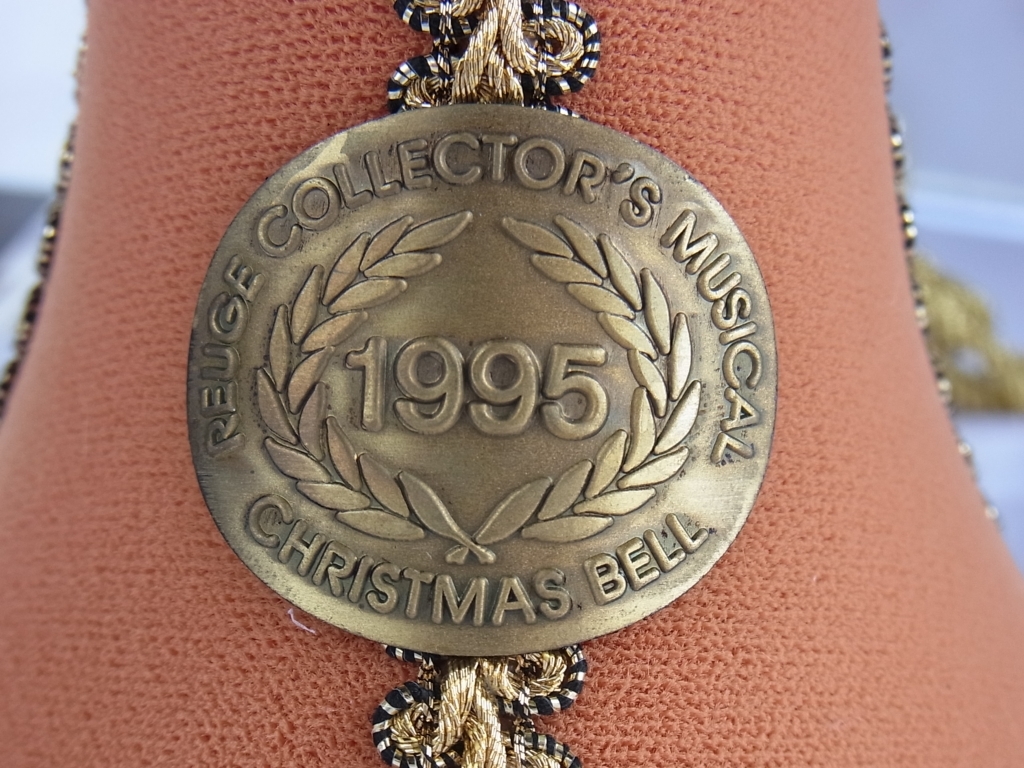 スイス製☆REUGE リュージュ オルゴール 1995 Christmas Collector's
