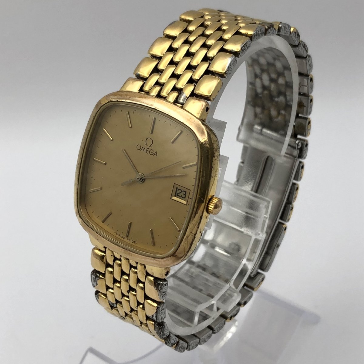 OMEGA オメガ De Ville デ・ヴィル クォーツ 稼働 新品電池交換 デビル 