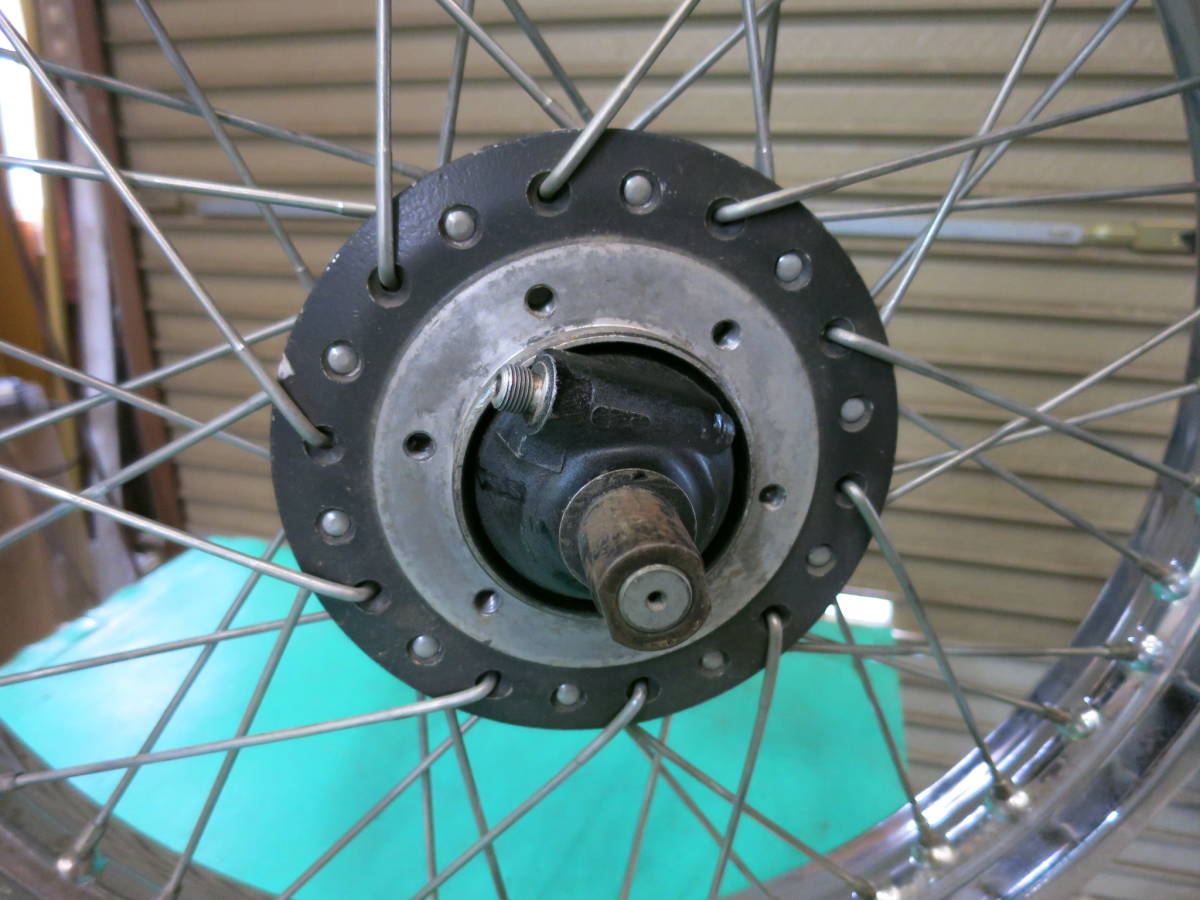 カワサキ純正Z1Z2Z750RSフロントホイル純正品当時物Z750fourA4A5D1FXSS