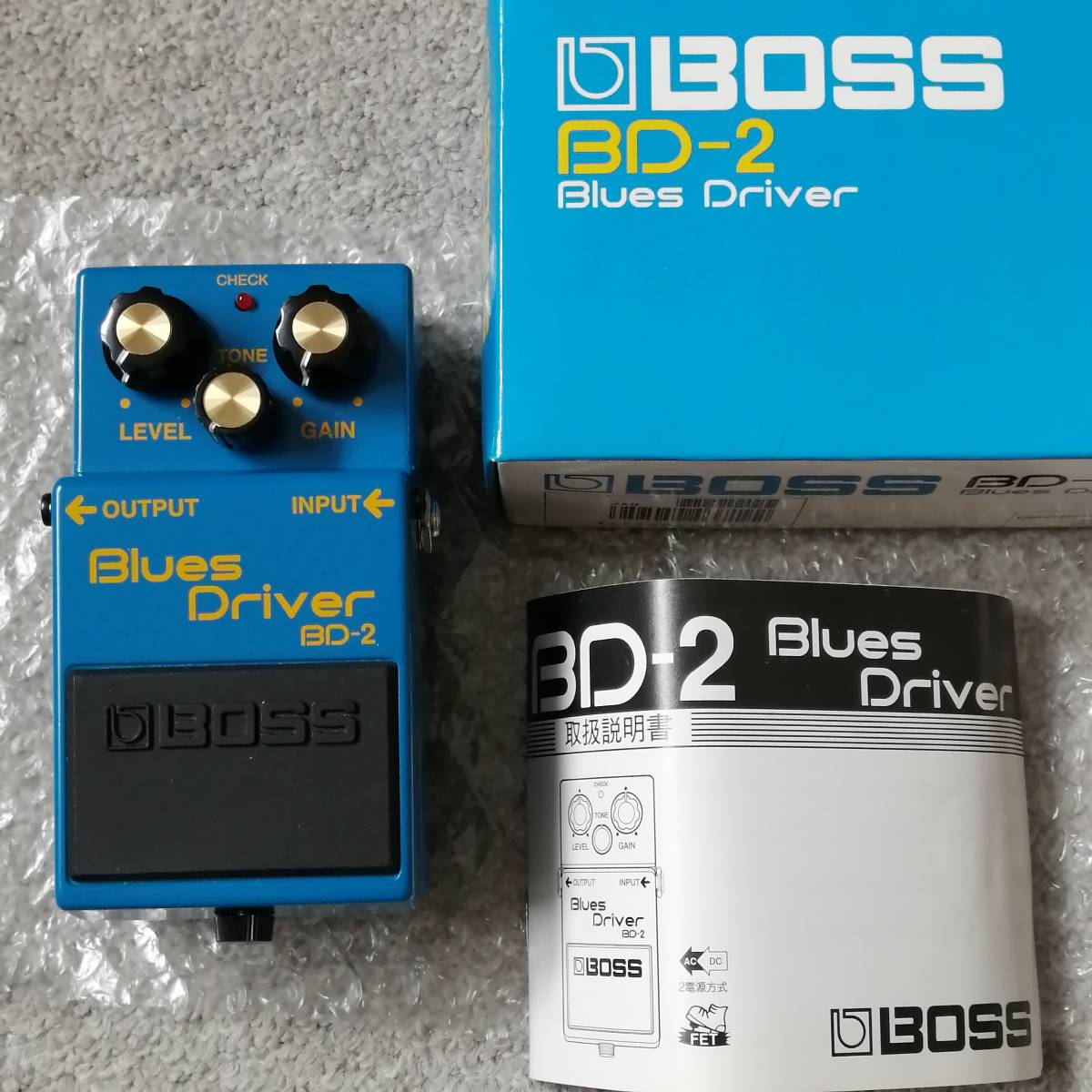 最初期 BOSS Blues Driver BD-2 ブルースドライバー AH BD-2 BOSS