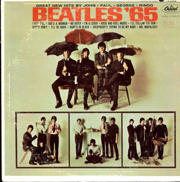 数量限定，HOT USオリジLP MONO盤 DG 深溝 CAPITOL 虹ラベ The Beatles / Beatles '65 64年 Capitol T 2228 I Feel Fine She's A Woman ビートルズ(Beatles， The)｜売買されたオークション情報、yahooの商品情報をアーカイブ公開 - B