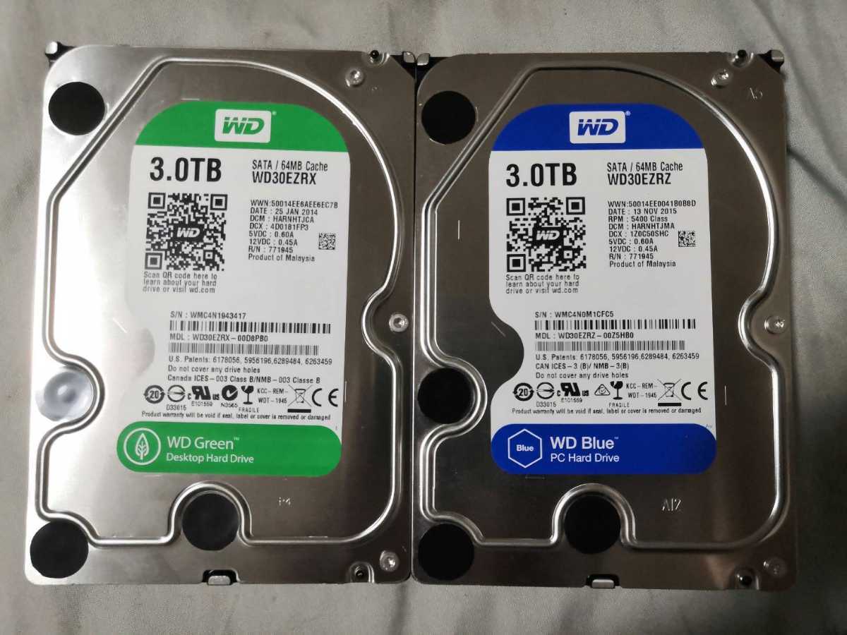 WD 3.0TB HDD WD30EZRZ 本体 DIXCEL ディクセル Premium type (前後セット) フォルクスワーゲン