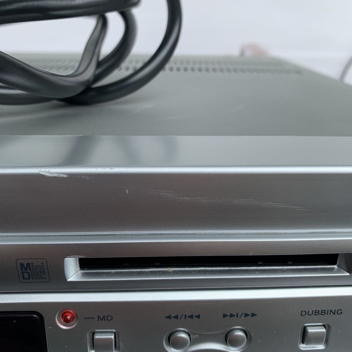 TEAC CDプレーヤーMDレコーダーMD-70CD-S2017年製動作未確認のためジャンク品