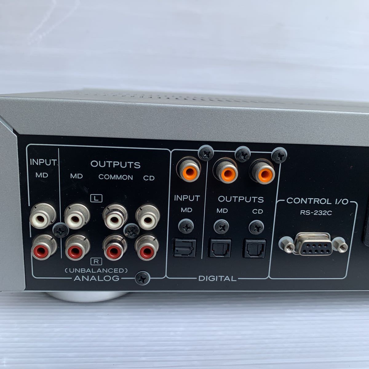 TEAC CDプレーヤーMDレコーダーMD-70CD-S2017年製動作未確認のためジャンク品
