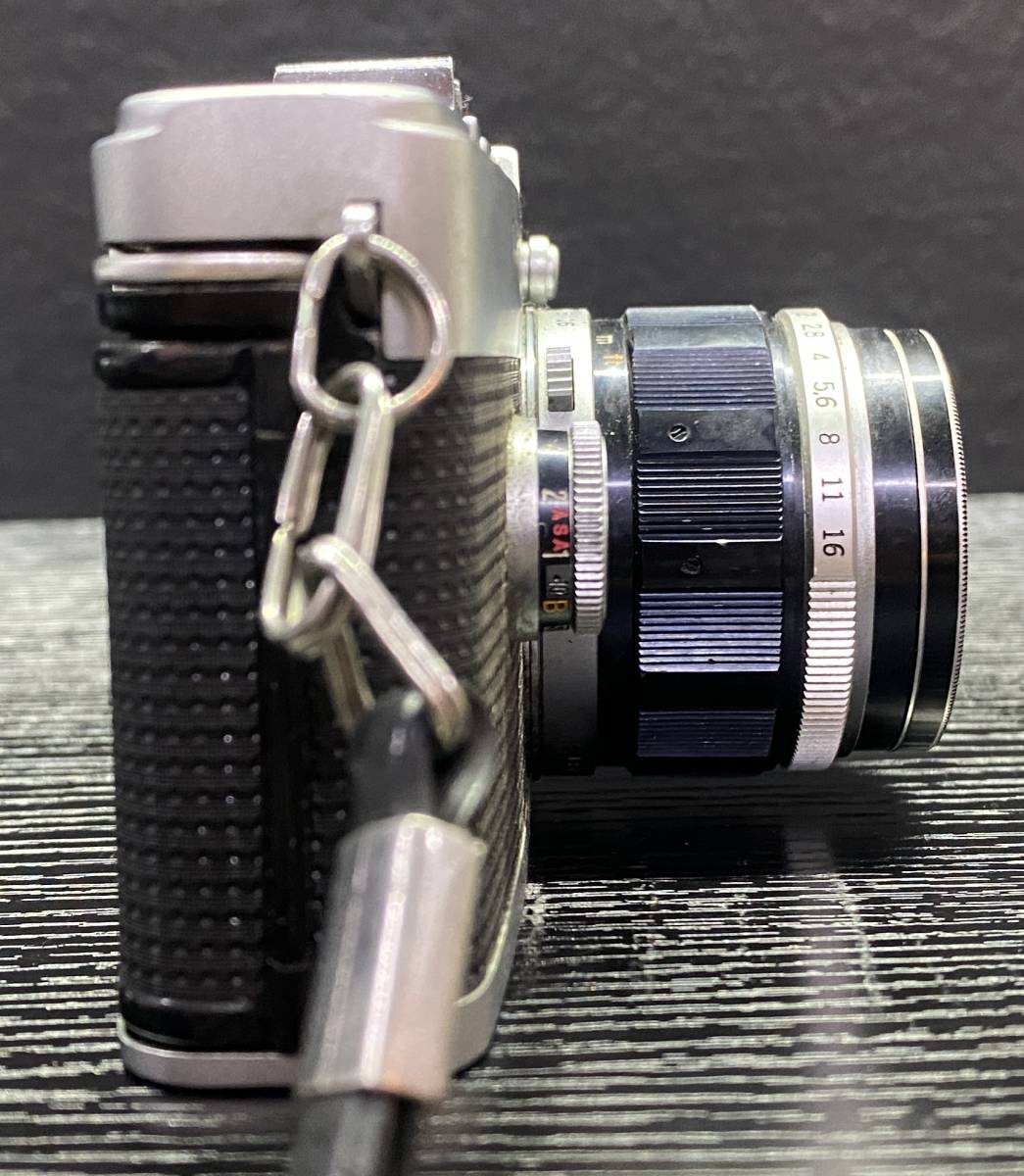 OLYMPUS-PEN F シルバー オリンパス + Olympus G.Zuiko Auto-S 1:1.4 40mm フィルムカメラ #1124 PEN-F OLYMPUS オリンパス 良品 カメラ、光学機器 シルバー公式ショップ限定
