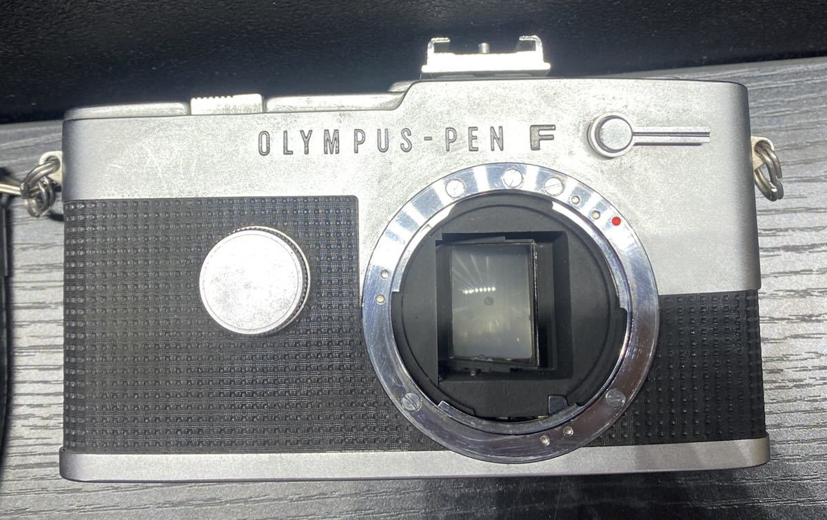 OLYMPUS-PEN F シルバー オリンパス + Olympus G.Zuiko Auto-S 1:1.4 40mm フィルムカメラ #1124 PEN-F OLYMPUS オリンパス 良品 カメラ、光学機器 シルバー公式ショップ限定