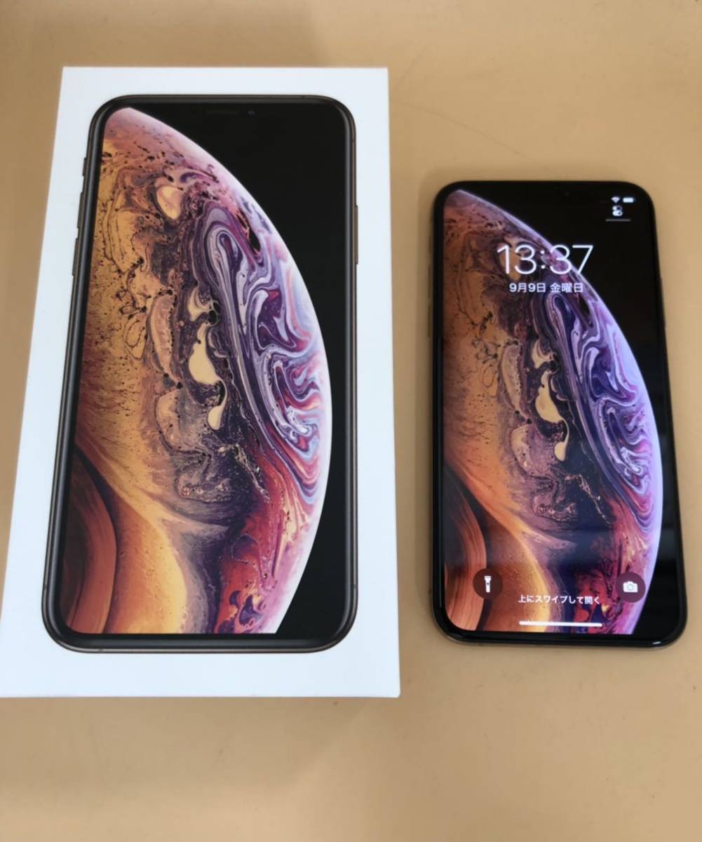 極美品】iPhone Xs 64GB ゴールド SIMフリー 付属品未使用 おまけ付き