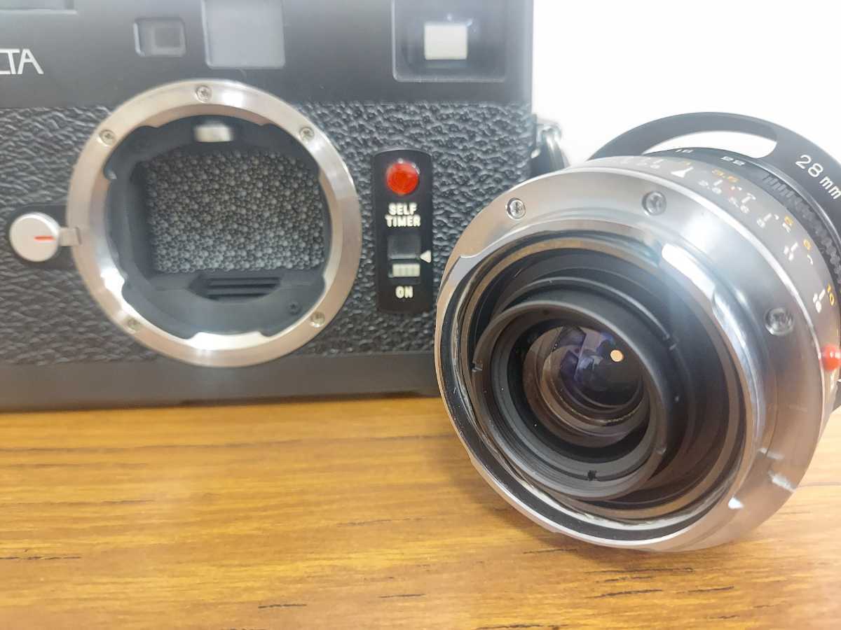 ミノルタ MINOLTA CLE フィルムカメラ M-ROKKOR 40mm 1:2 家電、AV