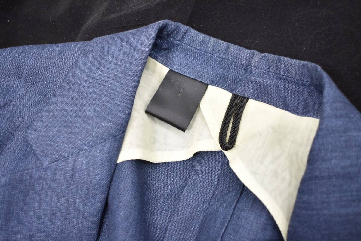 N.HOOLYWOOD エヌハリウッド】リネンスーツセットアップ38紺麻短パン