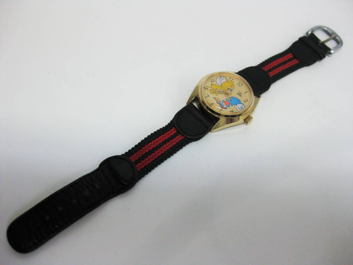 YT-B⑲56】SEIKO/セイコー 5000-6030 TOMandJERRY、トムとジェリー 3針 