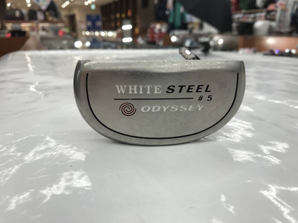 パター ホワイト #5 オデッセイ オリジナルスチール ホット スチール ホワイト・ダマスカス＃5 メンズ右 即決価格 WHITE 即決 中古 選択 : オリジナル
