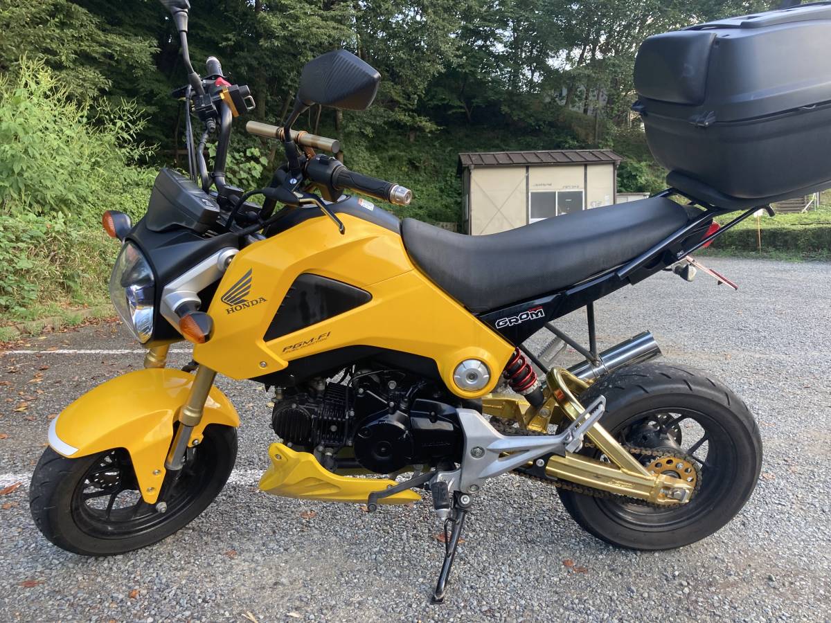 ホンダ グロム125 JC61 12531km ホンダ グロム 2015年式 JC61 の諸元