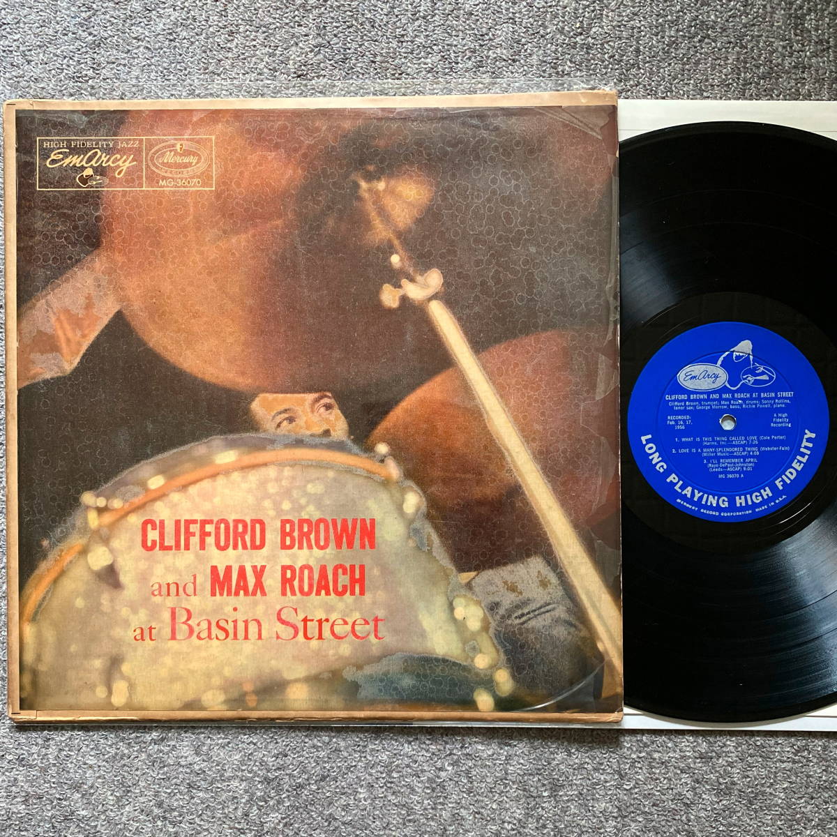 品質保証，お買い得 EmArcy 小ドラ初期盤 CLIFFORD BROWN and MAX ROACH at Basin Street(ジャズ一般)｜売買されたオークション情報、yahooの商品情報をアーカイブ公開 - オークファン ジャズ一般