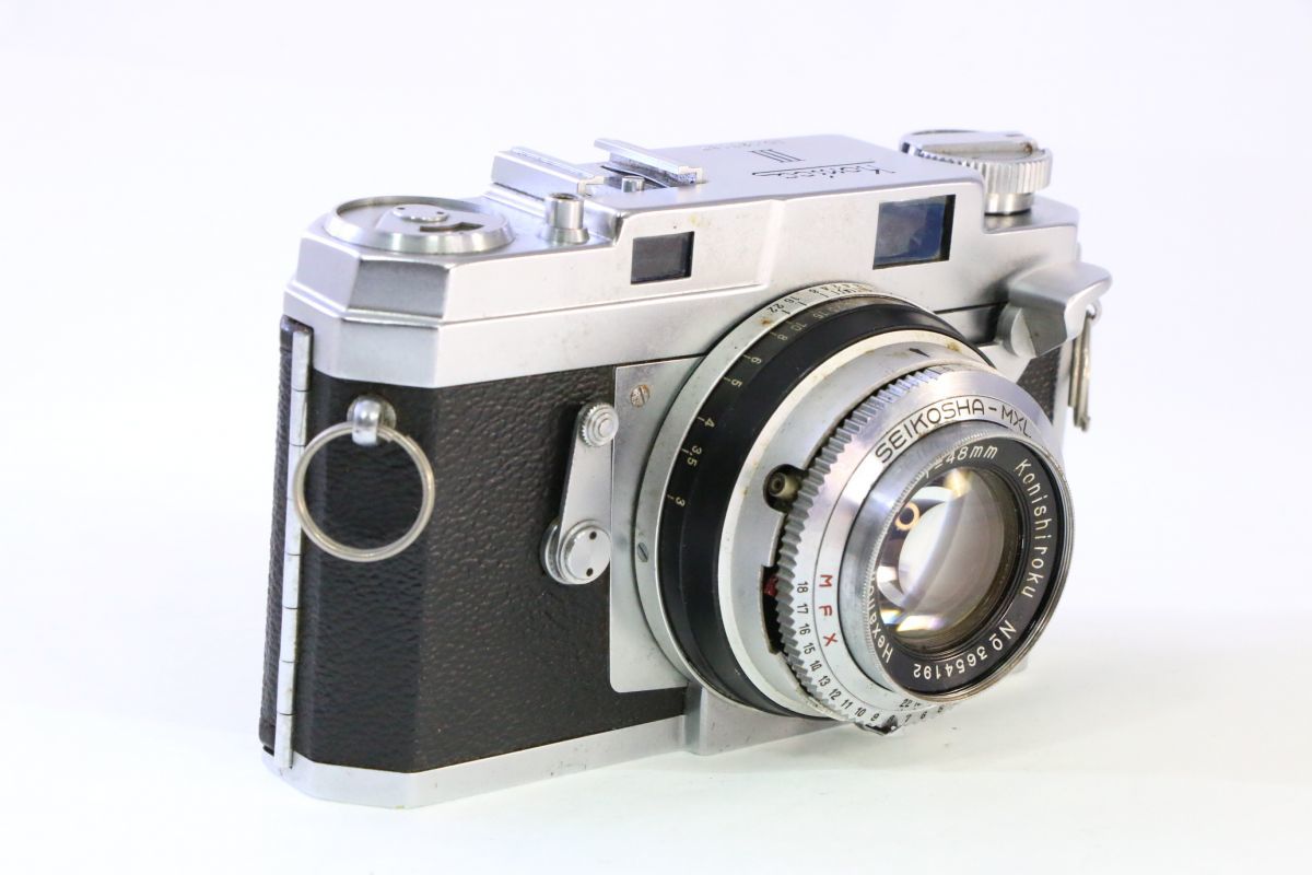 作例あり＞KONICA III コニカ3 48mm F2 フィルムカメラ 完動・外観美品