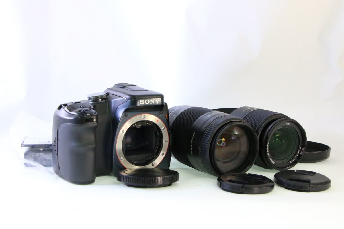 α100 18-70mm SONY DSLR-A100 DT F3.5-5.6 ソニー 中古 送料無料