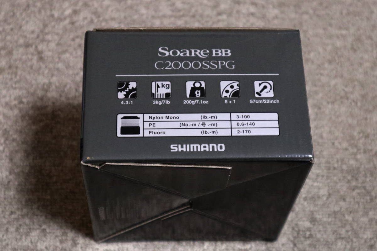18ソアレBB C2000SSPG 箱無し 18 ソアレ BB C2000SSPGのスペックと