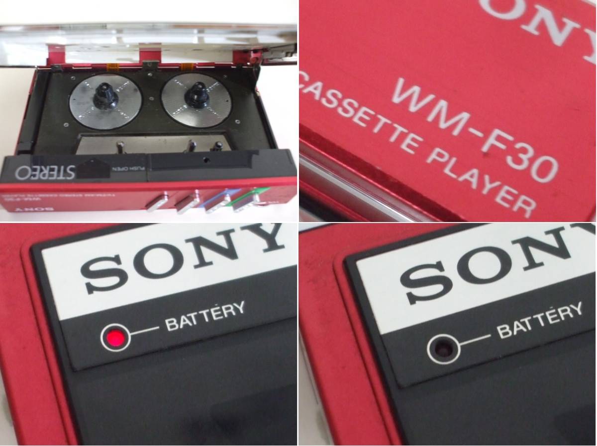 元気堂】SONY WALKMAN ウォークマン WM-F30 ステレオ カセット