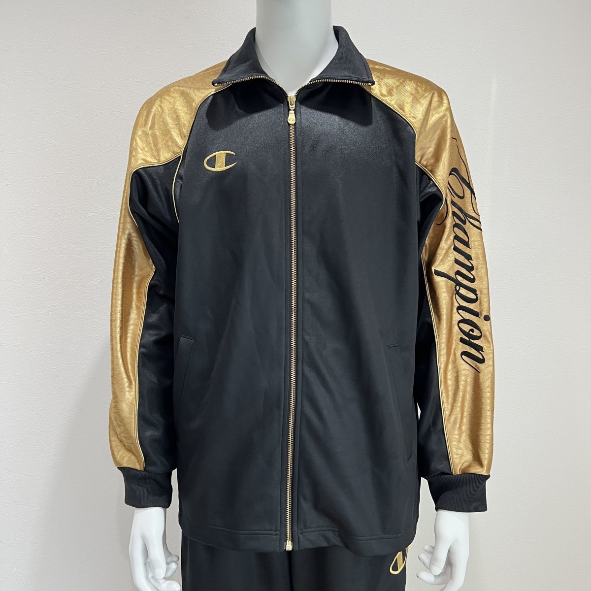 Champion 黒 Lサイズ ウォームアップウェア セット 【公式通販】