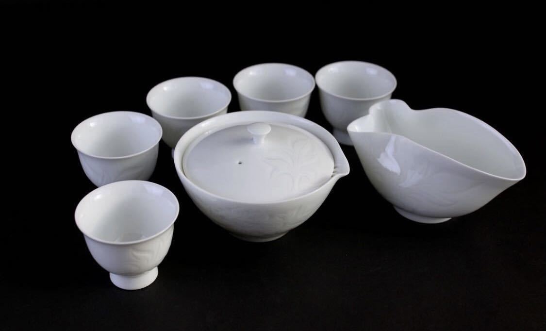 茶器 宝瓶 ・ 玉露用 湯冷まし 白磁 : 茶碗セット 有田焼 セット 急須 
