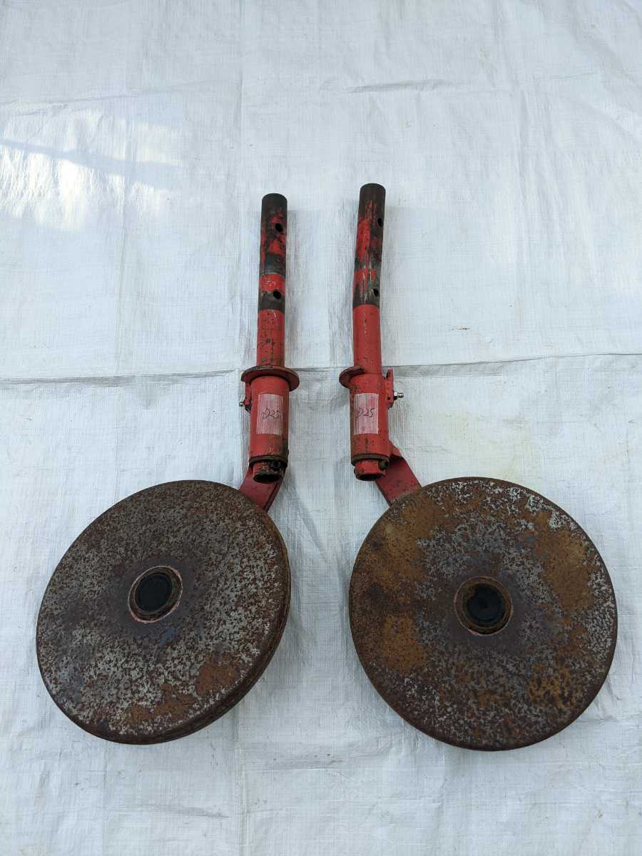 D25 ヤンマー トラクター ロータリー 尾輪 ビリン AF16 RSA1304 280mm 34mm