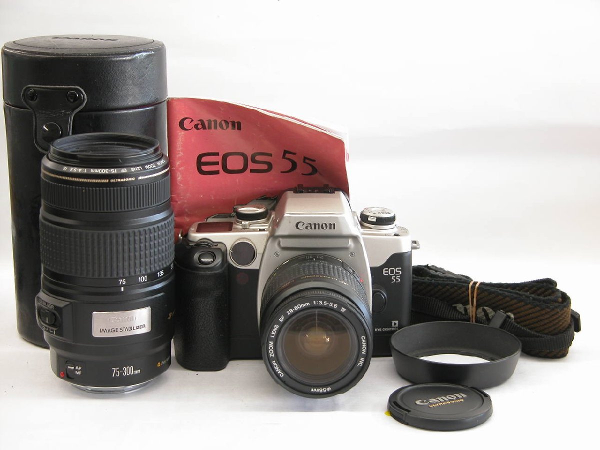 Canon EF 28-80mm 75-300mm EOS 公式通販 28-80㎜⁄Canon EOS55 – UNIT