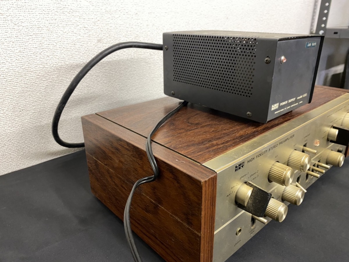 A2 LUXMAN ラックスマン A3300 A33 管球式プリメインアンプ POWER