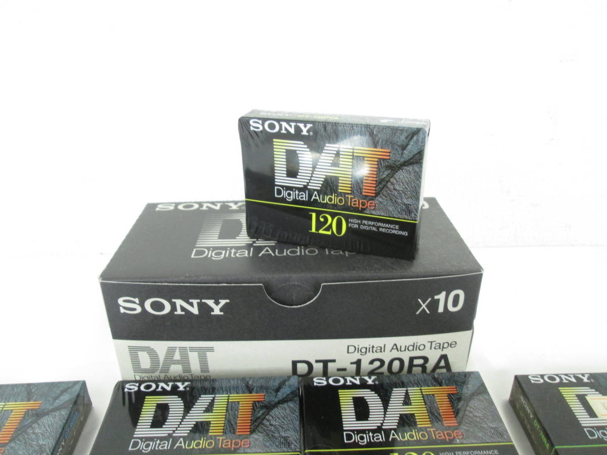 未開封 SONY ソニー DAT デジタル オーディオテープ DT-120RA DAT 