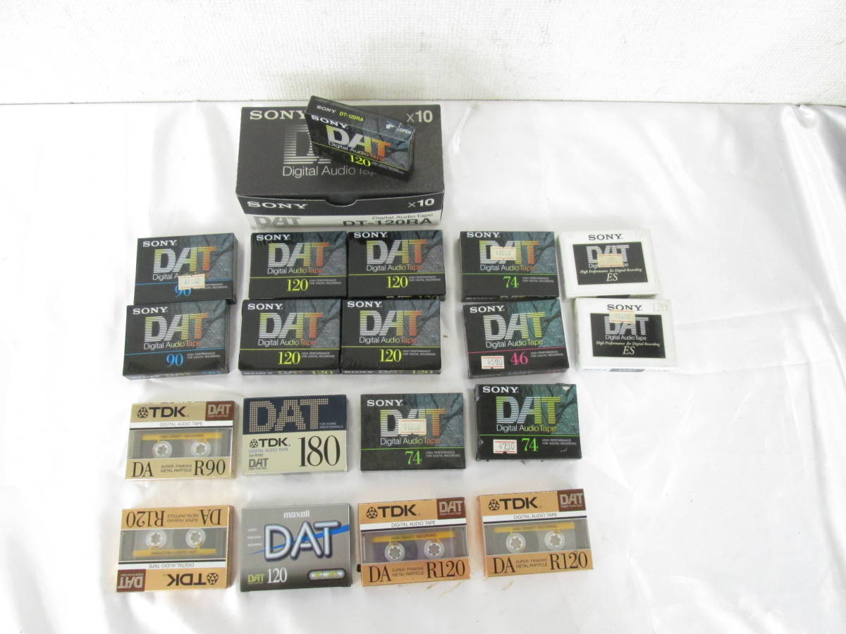 未開封 SONY ソニー DAT デジタル オーディオテープ DT-120RA DAT 