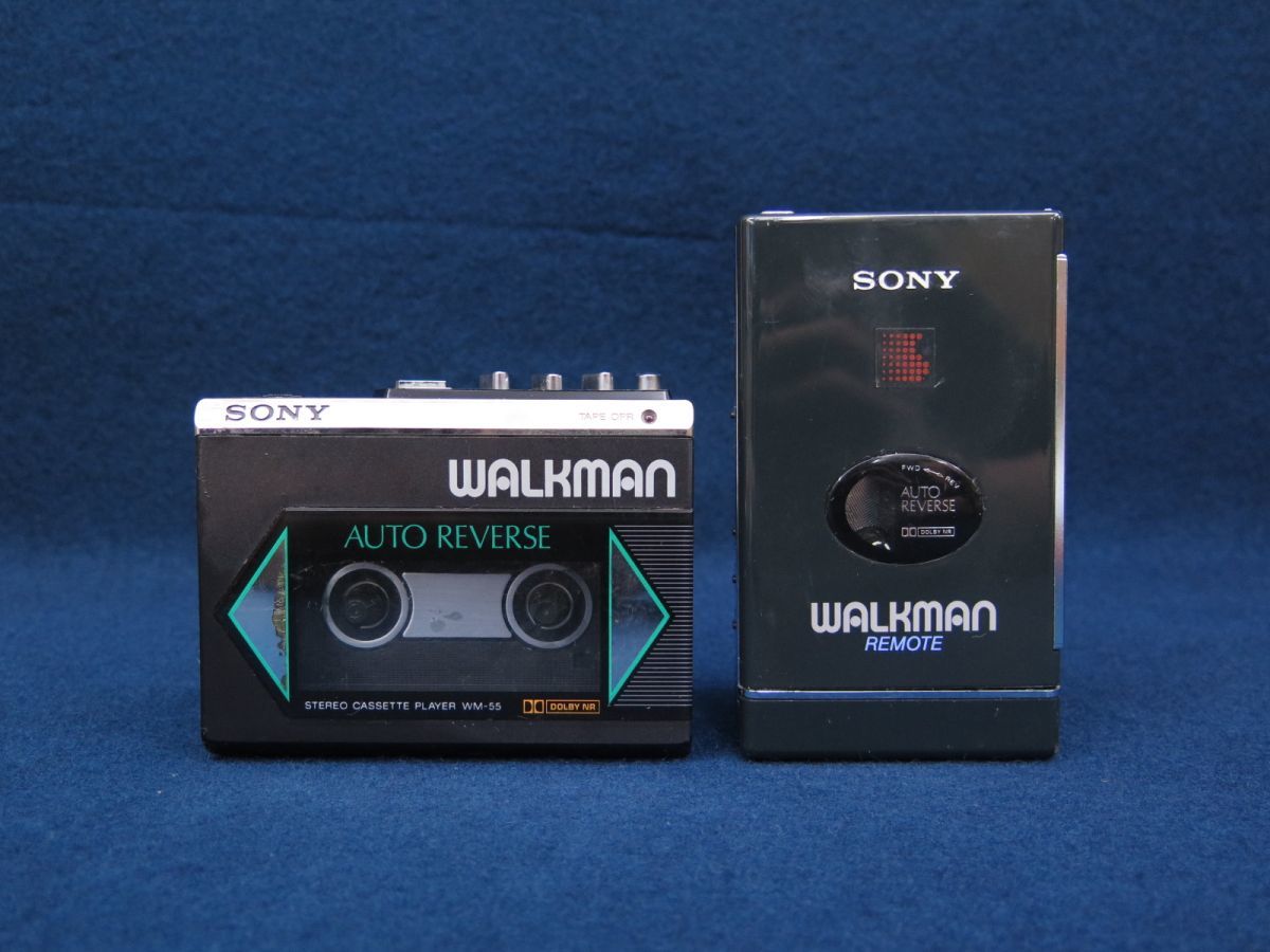 ☆SONY WALKMAN WM-55＋SONY WM-109☆ウォークマン/カセットプレイヤー