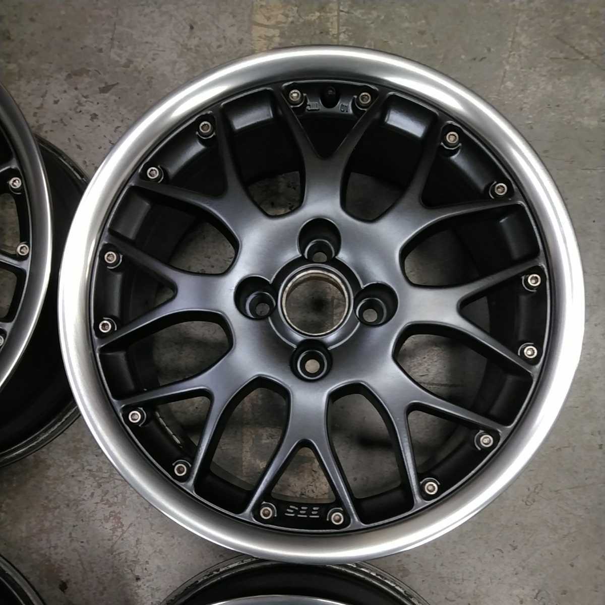 VW純正 BBS RS764リムポリッシュ仕様 4本コンパクトカー軽自動車等に 