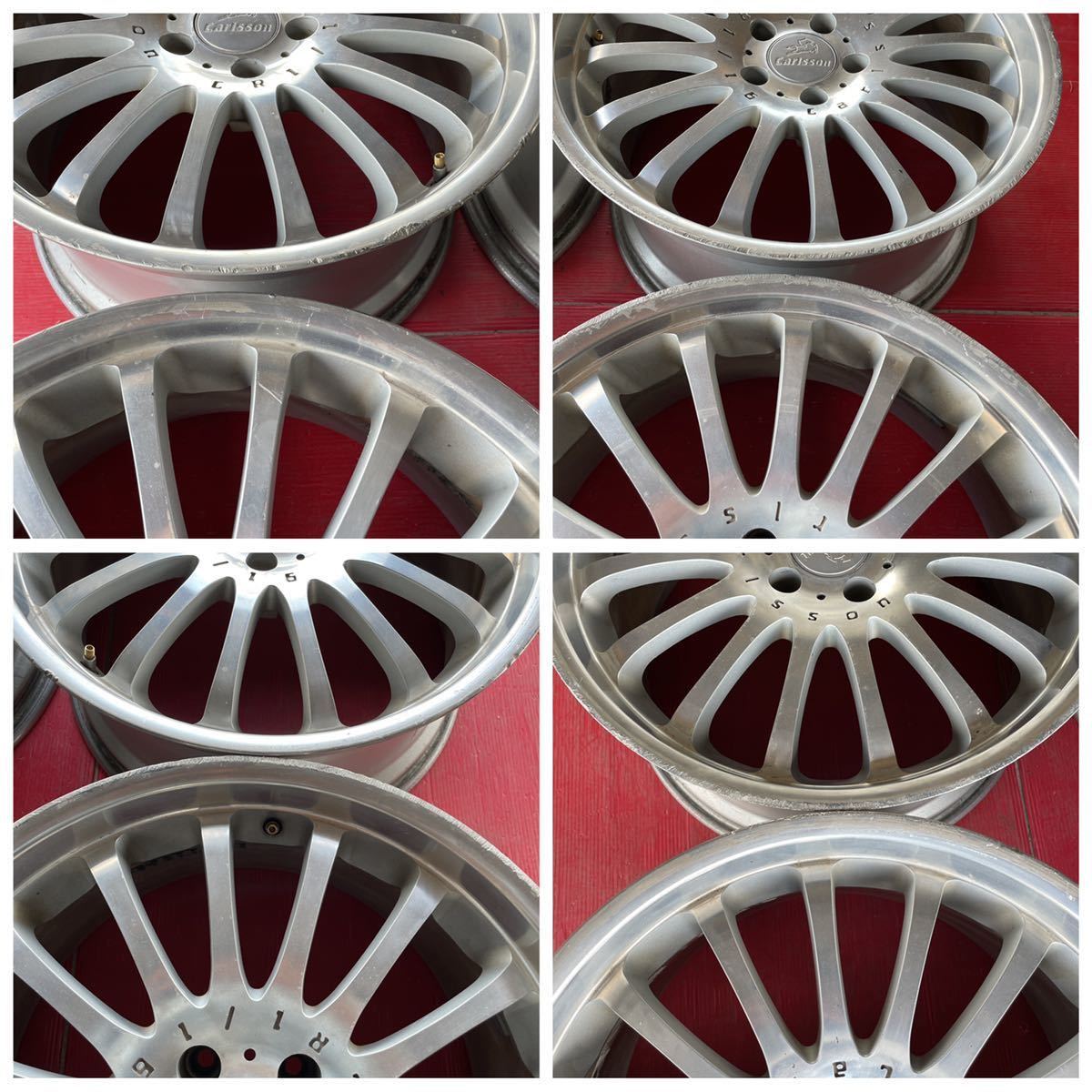 Carlssonカールソン CR1/16 19インチ 8.5JJ+35 9.5JJ+38 PCD114.3-5穴 