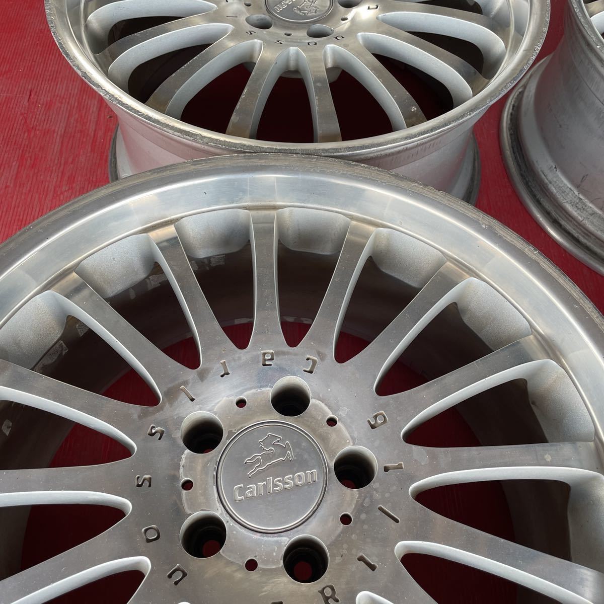 Carlssonカールソン CR1/16 19インチ 8.5JJ+35 9.5JJ+38 PCD114.3-5穴 