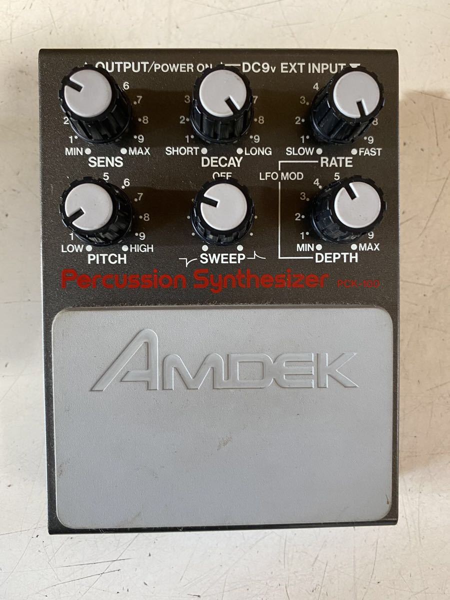 PCK-100 Percussion Synthesizer Amdek - AMDEK Drum Synth PC-2
