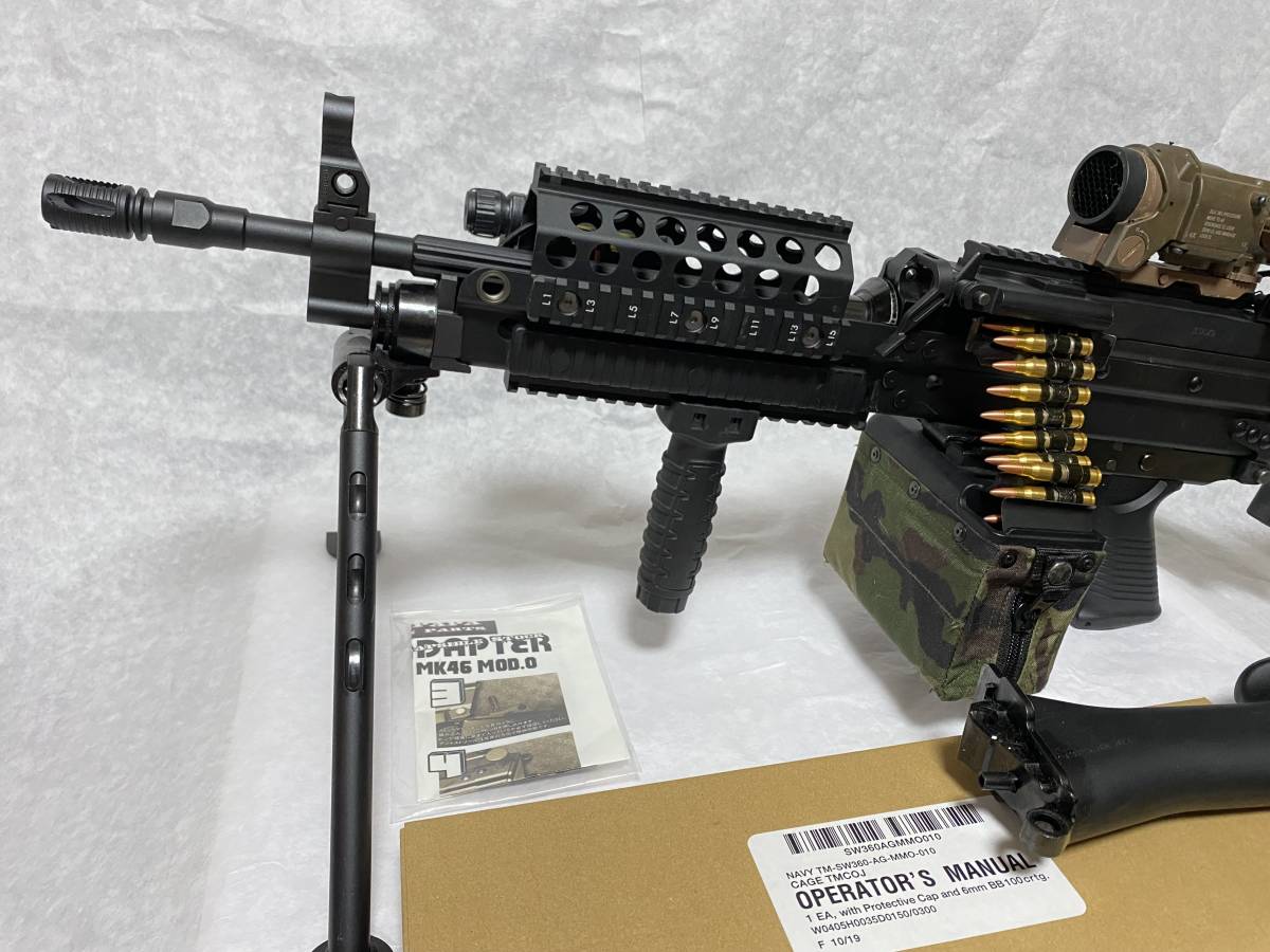 東京マルイ Mk46 次世代 ケイホビー ストック交換 メーカーメンテナンス済み