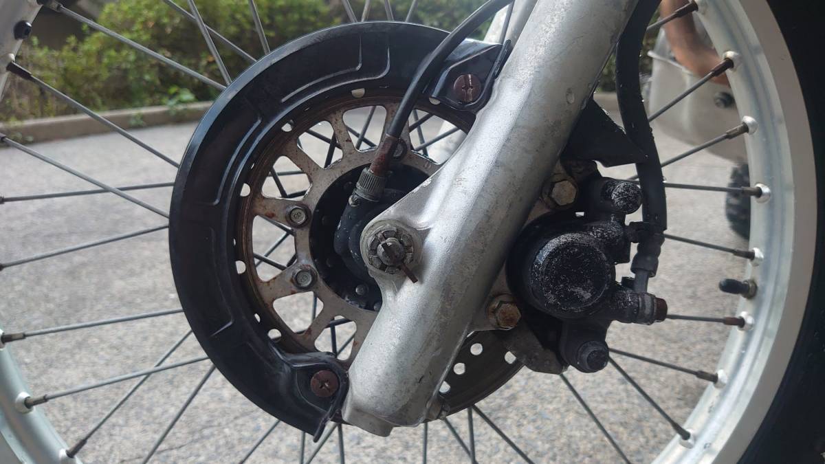 ヤマハ セロー225 セル/キック付 1KH 3RW2 XT225 SERROW 実働 書類有  