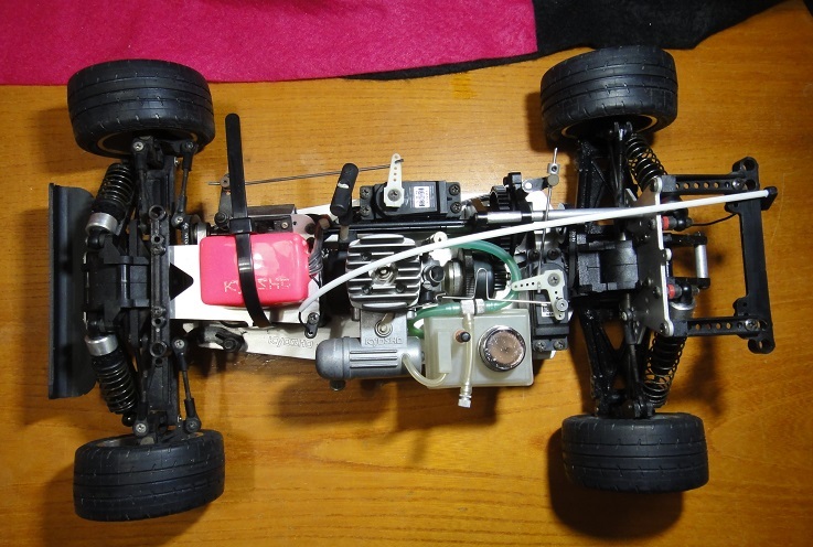 ラジコンカー ☆ KYOSHO / 京商 シャーシ 完成品 ◇ MADE IN JAPAN