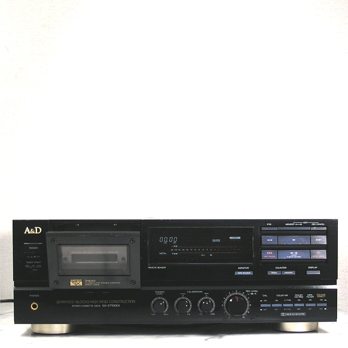 A&D GX-Z7100EX ステレオカセットデッキ GX-Z7100 ジャンク Akai