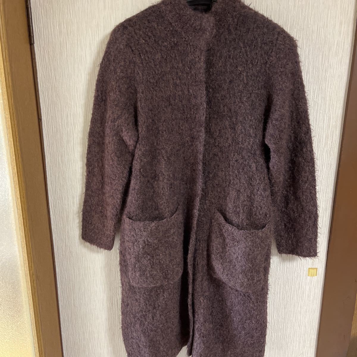 SA440☆新品送料無料レリアン9Mサイズロングカーディガン