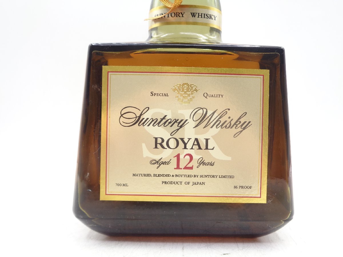 SUNTORY WHISKY ROYAL 12年 サントリー ウイスキー ローヤル 国産 未