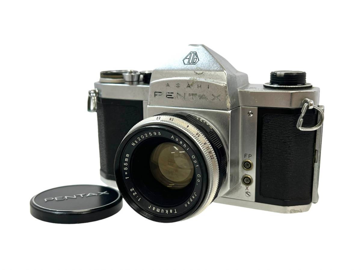  PENTAX/ペンタックス SB 一眼レフフィルムカメラ/TAKUMAR 55mm F2.2 単焦点 標準レンズ M42マウント キャップ付き ジャンク品 32005sy1(ペンタックス)｜売買されたオークション情報、yahooの商品情報を マニュアルフォーカス