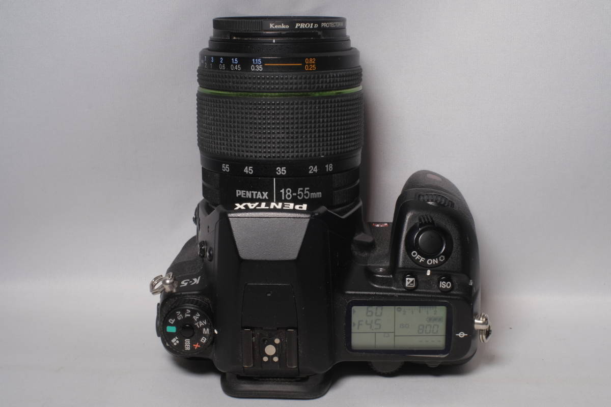 PENTAX ペンタックス K-5 デジタル 一眼レフ カメラ 18-55 Kit 中古 現状にて 【 Takuma SMCP AF 標準 ズーム ボディ K-1 K-5 PENTAX ペンタックス 価格比較 デジカメ レンズ付き