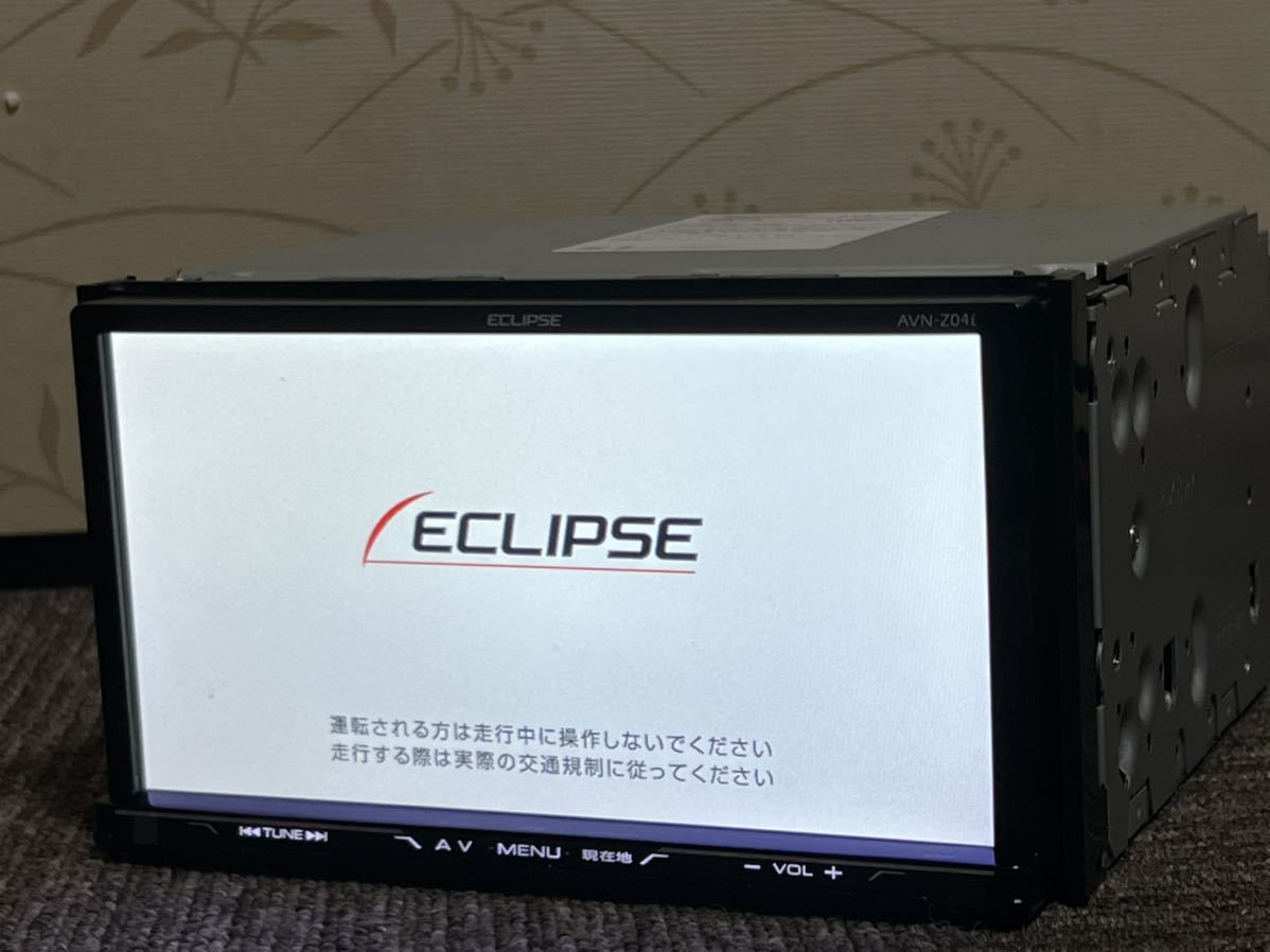 ECLIPSE AVN-Z04i メモリーナビ DVD/Bluetooth/地デジ フルセグ 地図