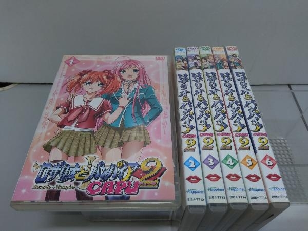 DVD 【※※※】[全6巻セット]ロザリオとバンパイア CAPU2 1~6