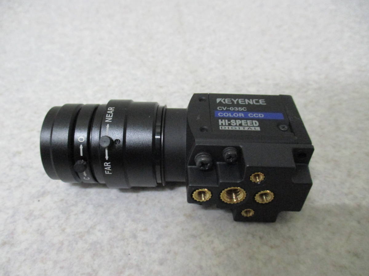 ◆◇KEYENCE キーエンス デジタル倍速カラーカメラ ＋ レンズ CV-035C◇◆