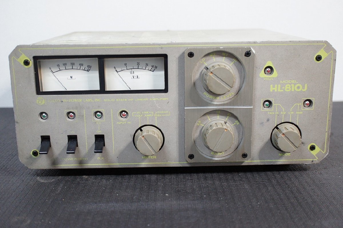 MF][Sh475612] TOKYO HY-POWER 東京ハイパワー HL-810J HFリニアアンプ