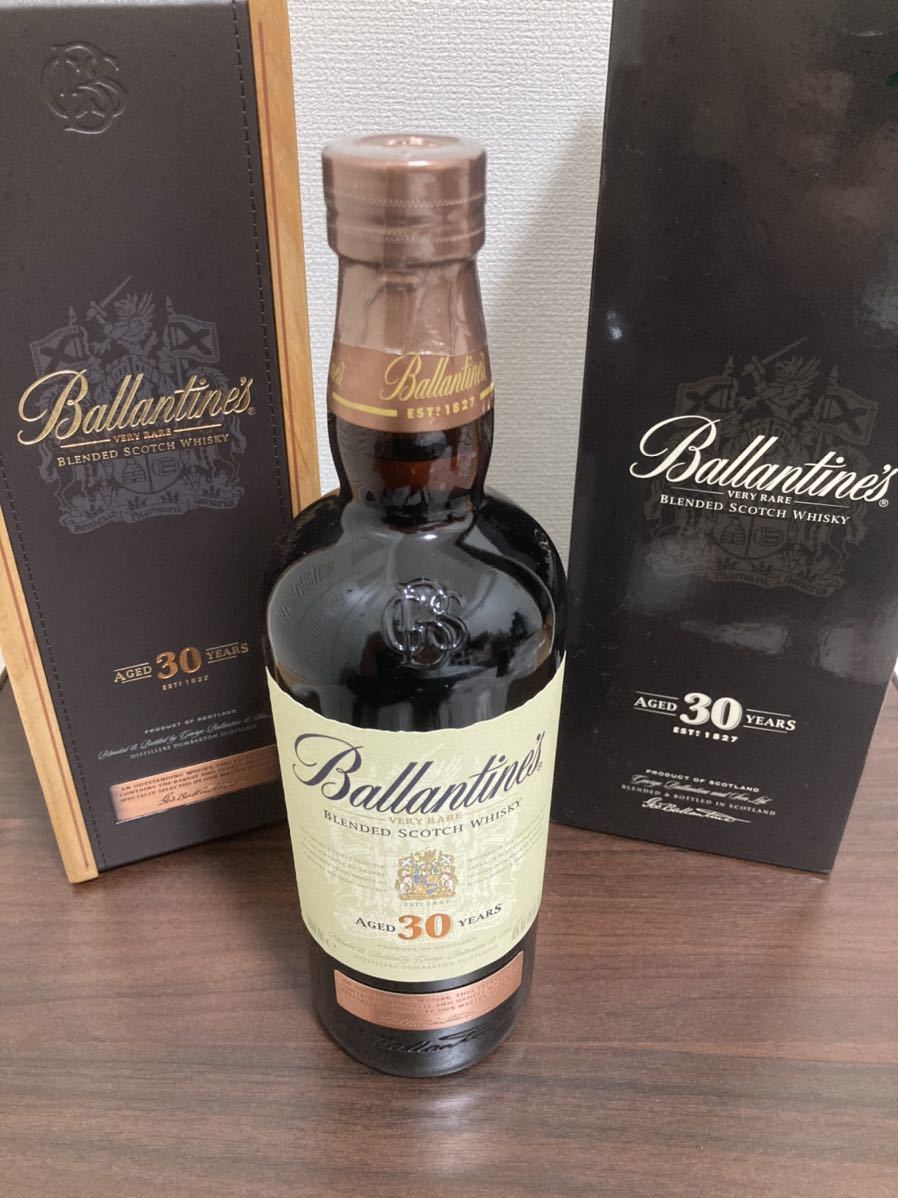 未開栓 美品！バランタイン30年 ベリーレア Ballantines スコッチ